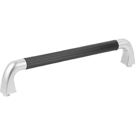 Kipp Pull Handles stainless steel, three-piece tube design, Style B K0227.400084